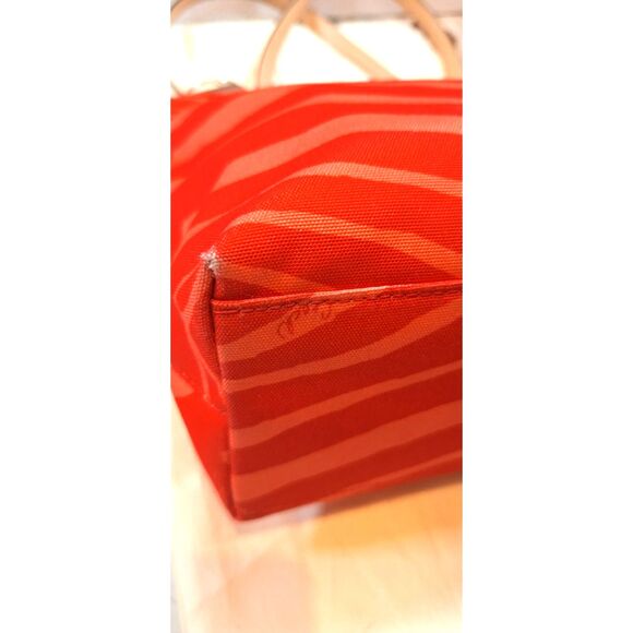 Coach F23283 Zebra Print Canvas Tote Bag - Picture 7 of 16